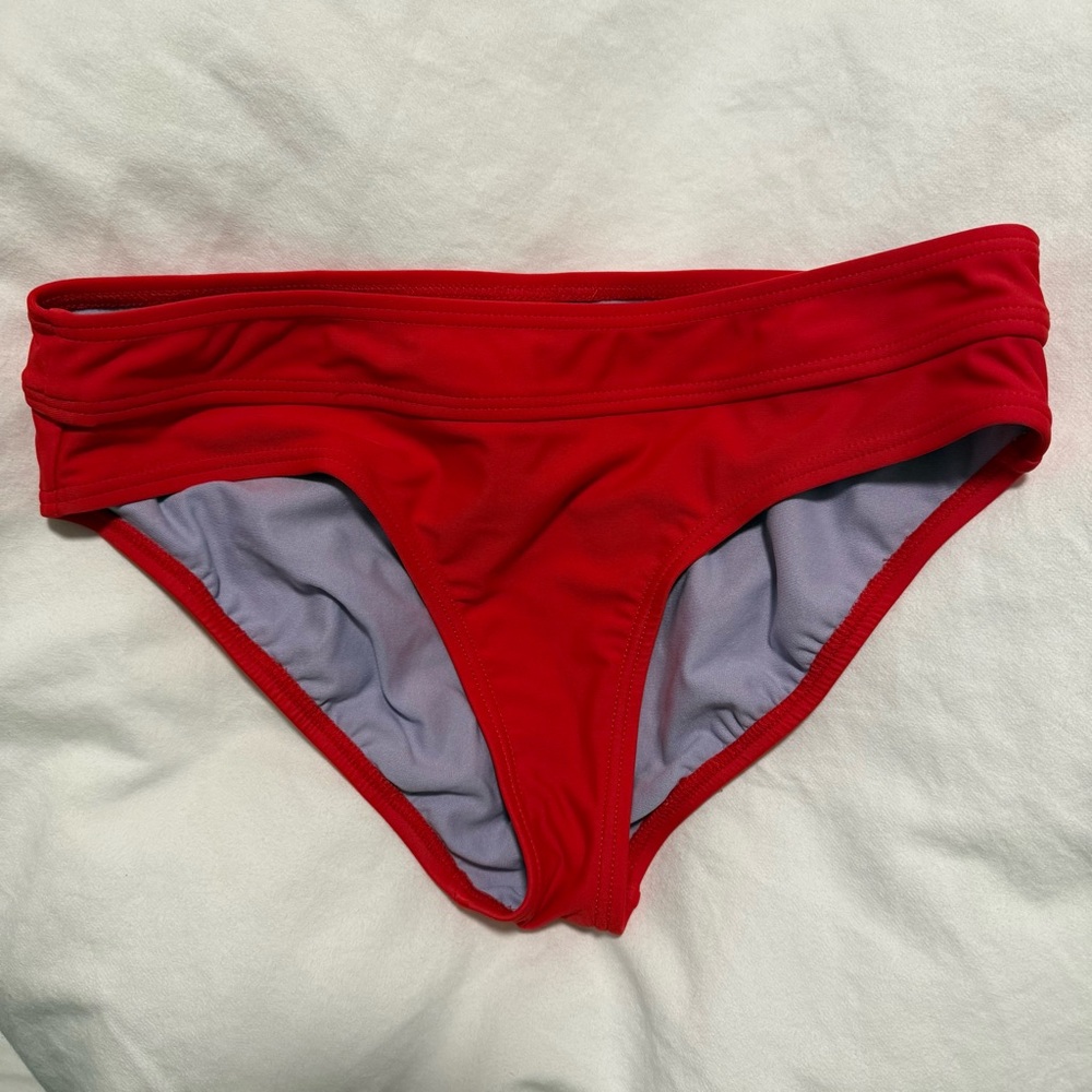 Prana Red Women's Bikini Bottom